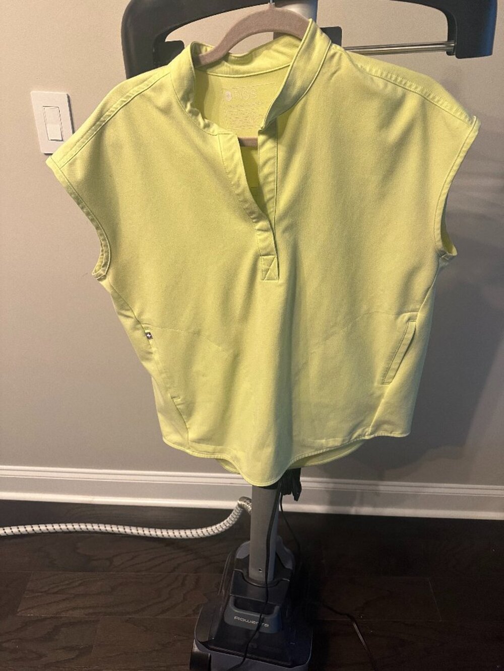 FIGS Sea Mist Rafaela Top S + High Waisted Zamora Jogger S Scrub Set
